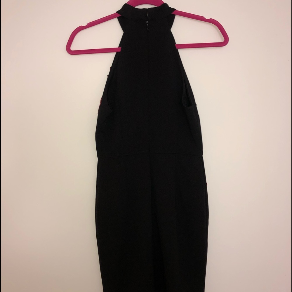 Black Dress with Roses - Picture 3 of 5